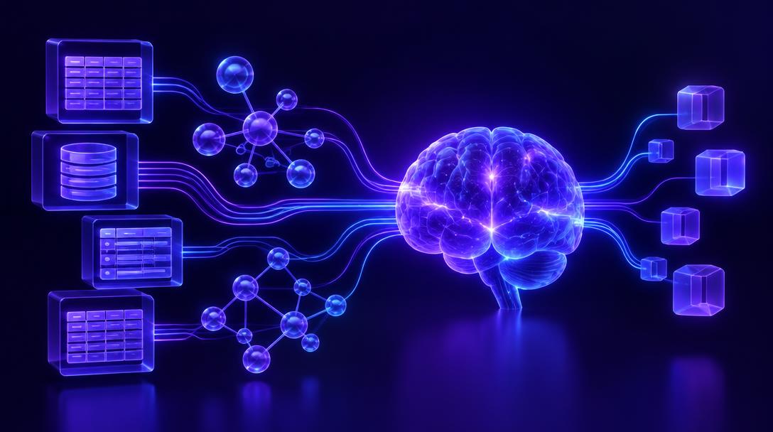 données structurées, Schema.org, JSON-LD, knowledge graph, graphe de connaissances, balisage sémantique, rich snippets, résultats enrichis, entité nommée, SEO technique, LocalBusiness schema, FAQ schema, intelligence artificielle, référencement IA, GEO, compréhension machine, Speedizycom, agence web Carcassonne, optimisation moteur de recherche, web sémantique
